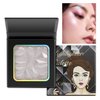 Highlighter Makeup Palette White Silver,Glitter Highlight Contouring Pallets,Highly Pigmented Face Glow Illuminator Highlighters Pallet,Contour Palettes For Cheek Pale Skin,Suit For All Skin Tones