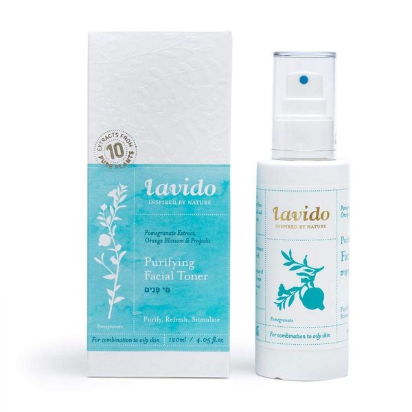 Lavido - Natural Purifying Facial Toner | Purify, Refresh + Stimulate (4.05 fl oz | 120 ml)