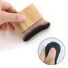 Orybot Self Tan Brush-Kabuki Brush for Body，Sunscreen Brush，Blusher, Shadow, Powder,Bronzer and FoundationBrush，Makeup Brushes for Face and Body（Bamboo）