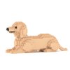 JEKCA Dachshund 04S-M03 | Plastic Building Blocks | Age 14+