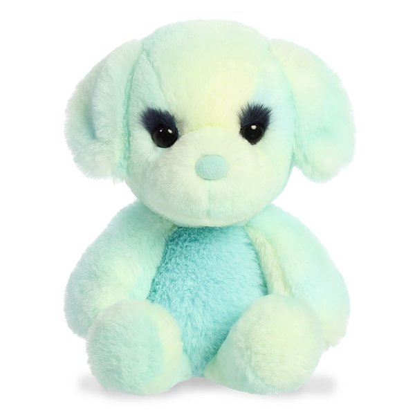 Aurora® Colorful Sweet Pop™ Gelato Puppy Stuffed Animal - Eye-Catching Designs - Imaginative Play - Green 9 Inches