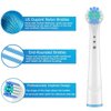 Replacement Brush Heads for Oral B Compatible Electric Toothbrush Heads, Including 4 Precision, 4 Floss, 4 Cross and 4 Whitening - 16 Variety Pack