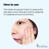 9 wishes Hydra Ampule Cream 1.7Fl. Oz, 50ml Powerful Hydration with Coconut Water - Long Lasting Hydration Facial Moisturizer