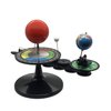 UZPDWK Sun Earth Moon Orbital Model with Light, Kids Solar System Model Astronomical Science Educational Kits