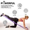 Resistance Bands for Working Out | 7Ft Long Resistance Bands | Exercise Bands with Carry Pouch and Door Anchor I Latex Free Workout Bands Including an Exclusive E-Book