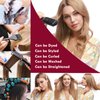 Clip in Hair Extensions Real Human Hair Premium 14 Inch 7pcs 70g 18P613 Highlight Color Straight Clip ins Extensions Soft & Natural Real Human Hair Clip in Extensions