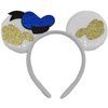 ZHENNAN Mouse Ears Headbands for Women, Glitter Donald Duck Ears Hairbands for Men, Cute Donald Duck Costume Themed Events Birthday Party Favors Hair Accessoires