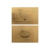 SW Donald Trump Playing Cards - Gold Plated Playing Cards Gold Plated Deck of Waterproof Poker Cards w/Case for Game for Table Games