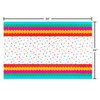 American Greetings 3-Count # sq. ft. Plastic Table Covers, Fiesta Party Supplies (54 in. x 84 in.)