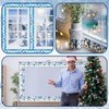 Seajan 6 Pcs 197 ft Winter Bulletin Board Borders Christmas Bulletin Board Borders Classroom Decorations Snowman Snowflake Penguin for School Classroom Office Chalkboard Christmas