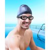 Aegend Swim Goggles, Swimming Goggles No Leaking Full Protection Adult Men Women Youth, Black-color Lens