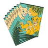 Unique The Lion King Birthday Party Supplies Favor Bundle Pack includes 8 Plastic Loot Bags, 8 Sticker Sheets with 160 Stickers, 24 Tattoos, 1 Dinosaur Sticker Sheet