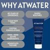 ATWATER Mens Face Moisturizer with Oil Control Complex, Unscented Lightweight Formula - Mens Face Lotion for Oily Skin that Hydrates and Controls Shine - 3.4 oz