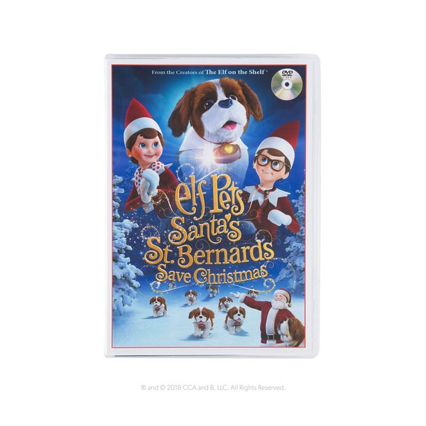 The Elf on the Shelf Santa's St Bernards Save Christmas