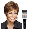 Bundle - 5 items: Whisper Wig by Raquel Welch, Christy's Wigs Q & A Booklet, 2oz Travel Size Wig Shampoo, Wig Cap & Wide Tooth Comb - Color: R38