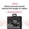 Rocketfish Wireless Home Theater Rear Speaker Kit - Surround Sound System - Model RF-WRSK18