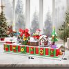 Christmas Building Blocks Sets Rotating Christmas Bells Building Sets for Kids 2024 Christmas Kits Small Xmas Building Brick Toys Gifts for Adults Teens Kids Girls Boys Ages 6+(134PCS Small Size)