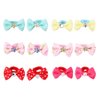 Candygirl 50 Pcs Bow Elastic Hair Ties,Girls Hair Accessories, Hair Accessories for Girls,Baby Hair Accessories for Girls, Value Set (50 small bow for girl or pets)