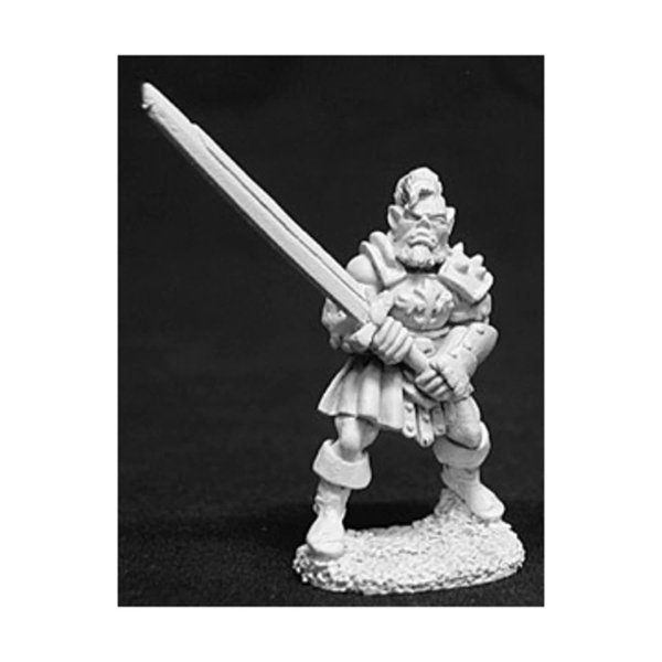Reaper Miniatures Oberon Half-Orc #02669 Dark Heaven Legends Unpainted Metal