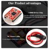 KeeYees Professional 3D Printer CNC Kit with E-Tutorial - CNC Shield Expansion Board V3.0 Board A4988 Stepper Motor Driver DC Power Cable Mechanical Switch Endstop with Jumper caps