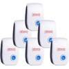 Ultrasonic Pest Repeller 6 Packs,Electronic Plug in Sonic Repellent pest Control for Insects Roaches Ant Mice Bugs Mouse Rodents Mosquitoes Spiders