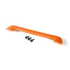 Traxxas 8912T Tailgate Protector, Orange/ 3x15mm Flat-Head Screws (4)