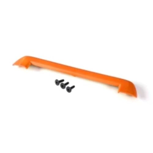 Traxxas 8912T Tailgate Protector, Orange/ 3x15mm Flat-Head Screws (4)