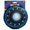 Buckle-Down Dog Toy Plush Iron Man Arc Reactor Black Blues 8" x 6"