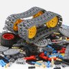 BrickBounty 846 Pcs Technical-Parts Compatible with Technic Set, Tires Wheels Frame Liftarm Beam and Pins, MOC & STEM Replacement Kit for Technic-Building-Blocks