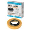 Black Swan Mfg. Co. 04420 W/Flange, for Floor Mount Bowls 1" Thick Wax Ring for 3" & 4", Yellow
