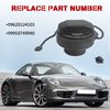 Fuel Tank Filler Cap,Gas Cap With Strap Clip，Compatible With Porsche 986 987 996 997 - Compatible with Boxster 1997-2012, 1998-2013 Porsche 911, 2006-2012 Cayman，Replace # 99620124103,99950749940