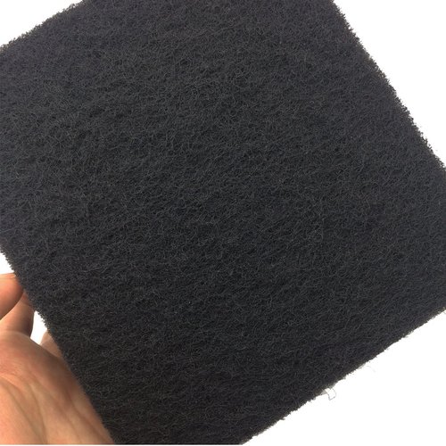 6 Pack Charcoal Cat Litter Box Replacment Filter Hooded Cat Litter Boxes and Pans Carbon Odor Filters, Black