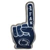 Pets First NCAA Penn State Nittany Lions #1 FAN TOY. Best SPORTS Dog Toy with Double Stitched trim and Tough Nylon material filled with Chewable Polyfil and INNER SQUEAKER