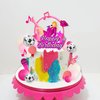 DRWATE 26 PCS Music Cake Toppers Pink Girl Birthday Cake Topper and Disco cake topper for Music Birthday Party Decorations Supplies (1)