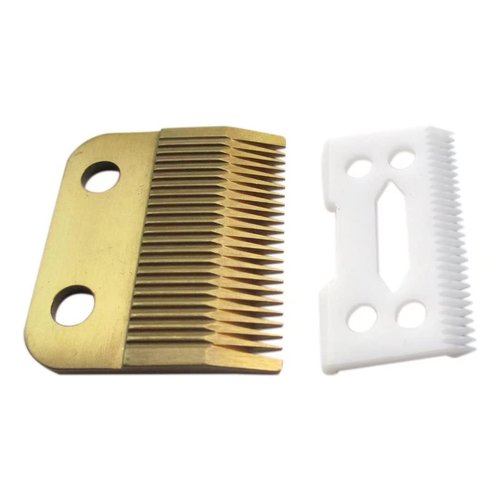 2023 Upgraded Gold Adjustable Replacement Blades Set #1006-30-15-10 for Taper 2000#8472-850 Hair Clippers