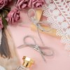 Mxxipp 2pcs Bow Hair Clips Rhinestone Crystal Bowknot Clips for Women Girls Party Halloween Vanlentine Mothers' Day