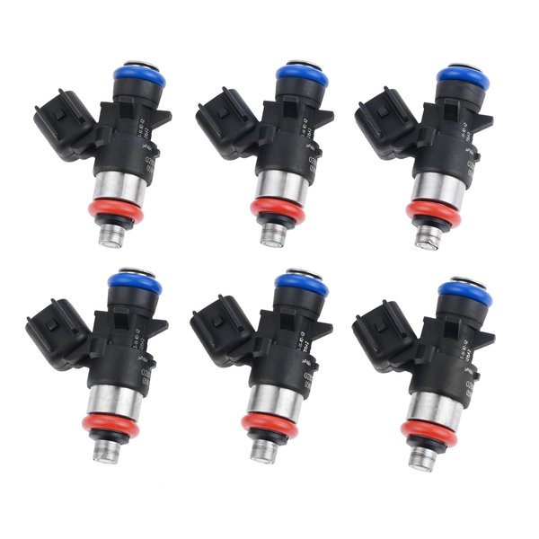 Fuel Injectors 0280158233 Compatible with Chrysler Pacifica Town & Country Dodge Avenger Charger Challenger Jeep Wrangler Ram Grand Cherokee VW Routan Grand Caravan Journey Truck 5184085AC 62410