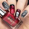 Whats Up Nails - B031 Gothic Affection Stamping Plate for Halloween Nail Art Design