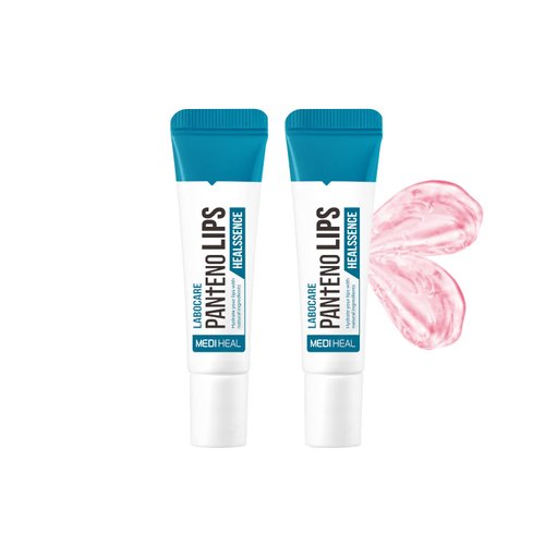 MEDIHEAL Labocare Pantenolips Healssence 2 Pack Nourishing and Hydrating Lip Essence for Dry Flaky Lips, Panthenol, Shea Butter, Olive Oil