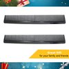 Avenoir Carbon Fiber Cutting Comb, Professional 8.3'' Hair Dressing Comb, Anti Static Heat Resistant Comb For All Hair Types, Fine and Wide Tooth Hair Barber Comb, 2 Pack