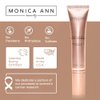 Monica Ann Beauty Dual-Action Face Primer - 15 mL | Hydrating Makeup Primer With Vitamin C & Hyaluronic Acid | Smoothing Translucent Matte Pore Minimizer | Foundation Primer For Any Skin Tone