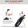 Selfie Golf Record Golf Swing - Cell Phone Holder Golf Analyzer Accessories | Winner of The PGA Best Product | Selfie Putting Training Aids Works with Any Golf Bag and Alignment Stick