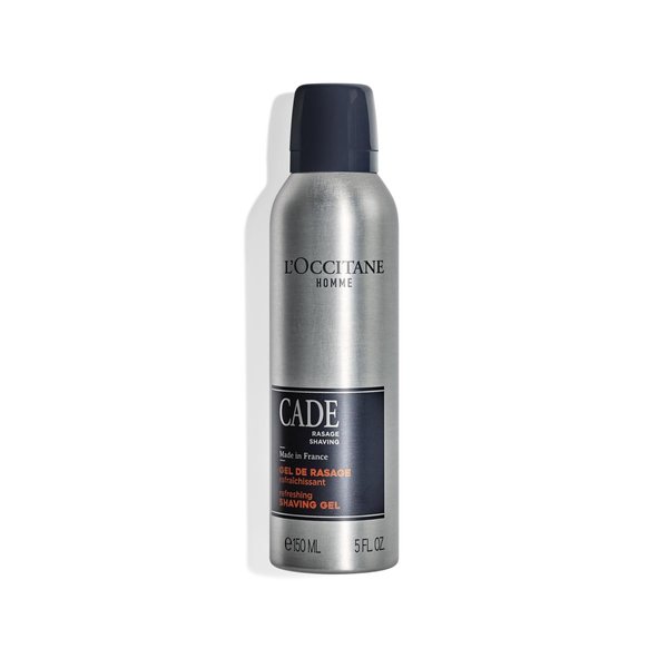 L’OCCITANE Cade Men’s Refreshing Shaving Gel for Normal to Oily Skin, 5 fl. oz.