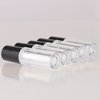 COSIDEA 52pcs Empty Black 0.8ml mini lip gloss tubes Sample size lipgloss containers for sample sack lip oil DIY