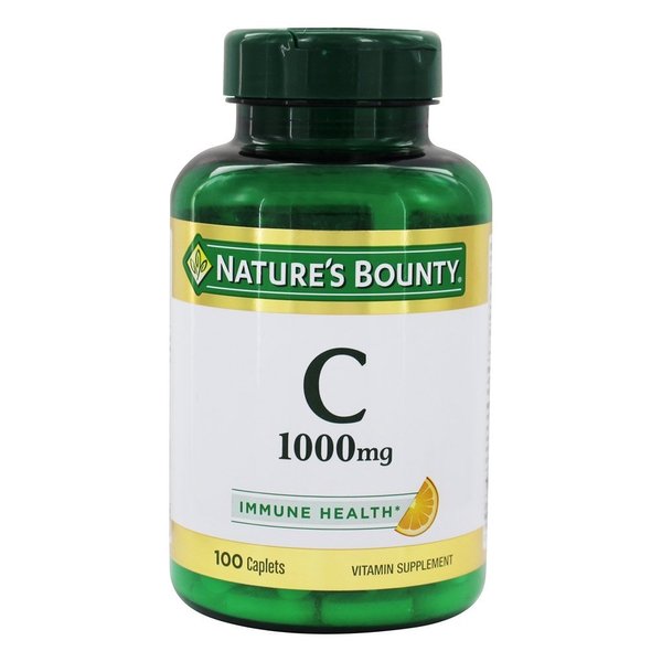 Nature's Bounty Vitamin C 1000 mg Immune Health Caplets 100 ea
