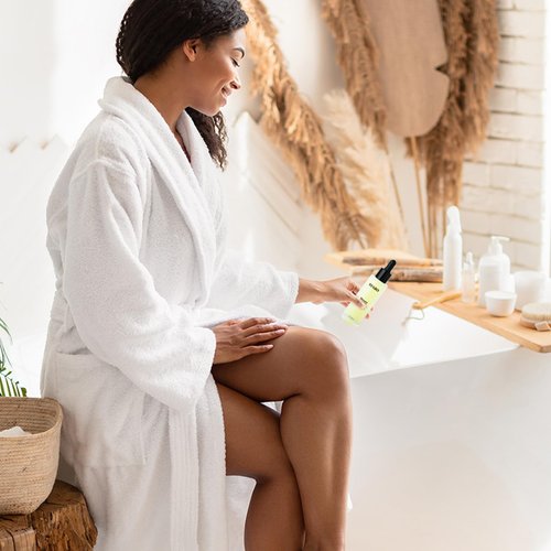 Skincare Body Oil, Moisturizer Hydrating Body Oil, Vitamin E and Jojoba Oils for Women Men Nourishing After Shower & Bath Oil, 2 FL OZ, All Skin Types