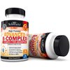 Vitamin B Complex with Vitamin C for Maximum Absorption - Methylcobalamin b12 & Folate Folic Acid Supplement - Vitamins B1 B2 B3 B5 B6 B7 B9 for Immune Energy & Nervous System Support - Non-GMO -60ct