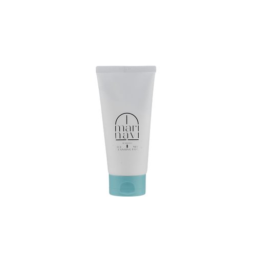 Marinavi - Natural Cleansing Foam - Gentle Facial Cleanser - Anti-Aging Face Cleanser - Exfoliating Cleanser - Contains Natural Calcium, Seaweed, & Kelp - Cleanses, Exfoliates, & Protects 5.07 FlOz