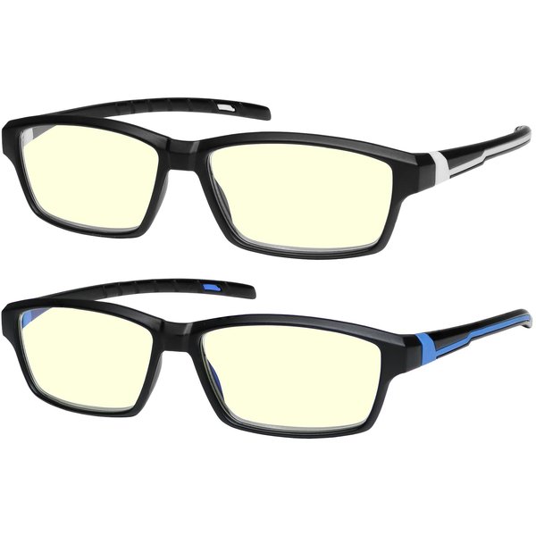 Success Eyewear Reading Glasses Anti Glare Blue lIght Blocking Glasses Readers Reduce Eyestrain for Computer and Screens Sport for Men and Women -+2.75