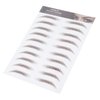 Eyebrow Transfers, Eyebrow Tattoo Sticker Eyebrow Transfer Sticker for Women,Eyebrows Tattoo Stickers Waterproof Long Lasting False Tattoos Peel Off Instant Eyebrow for Women Girls Makeup(BROWN-06)